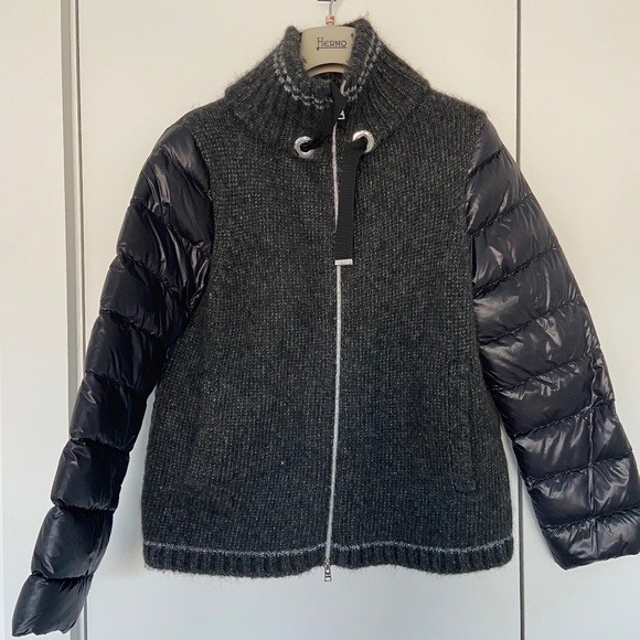 Herno mixed media jacket - Picture 1 of 4